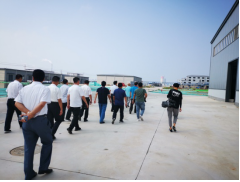 滄州市委常委、常務(wù)副市長和春軍一行 赴我公司調(diào)研生產(chǎn)建設(shè)情況