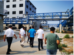 滄州市委常委、常務(wù)副市長和春軍一行 赴我公司調(diào)研生產(chǎn)建設(shè)情況