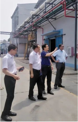 中化學(xué)科學(xué)技術(shù)研究有限公司、中國(guó)石化工業(yè)聯(lián)合會(huì)到天罡興泰孵化基地交流考察